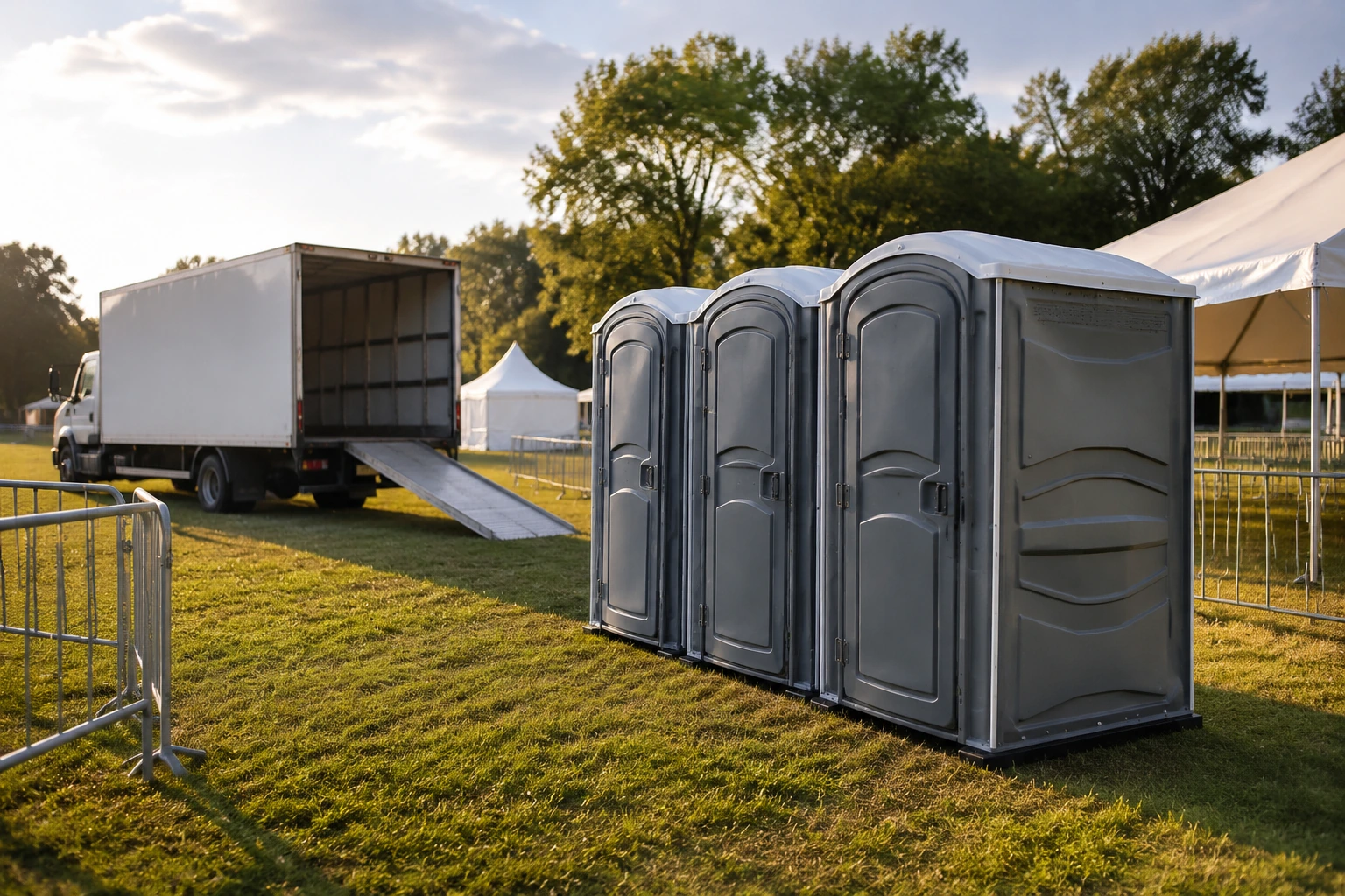 Portable restroom rental planning for Wheeling, IL